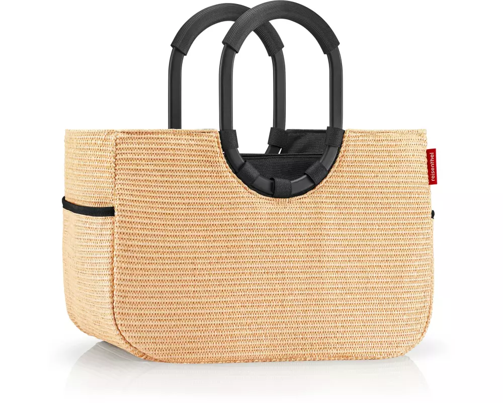 Reisenthel Einkaufskorb loopshopper M Frame Raffia black