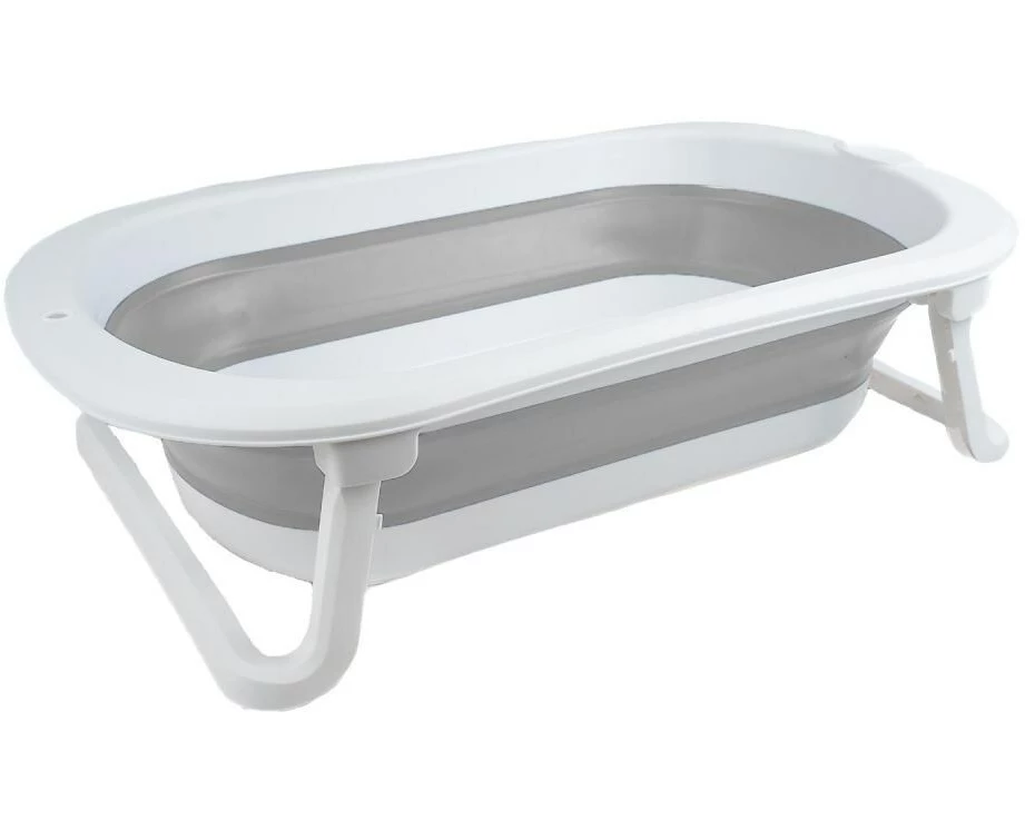 Thermobaby Badewanne faltbar weiss Grau