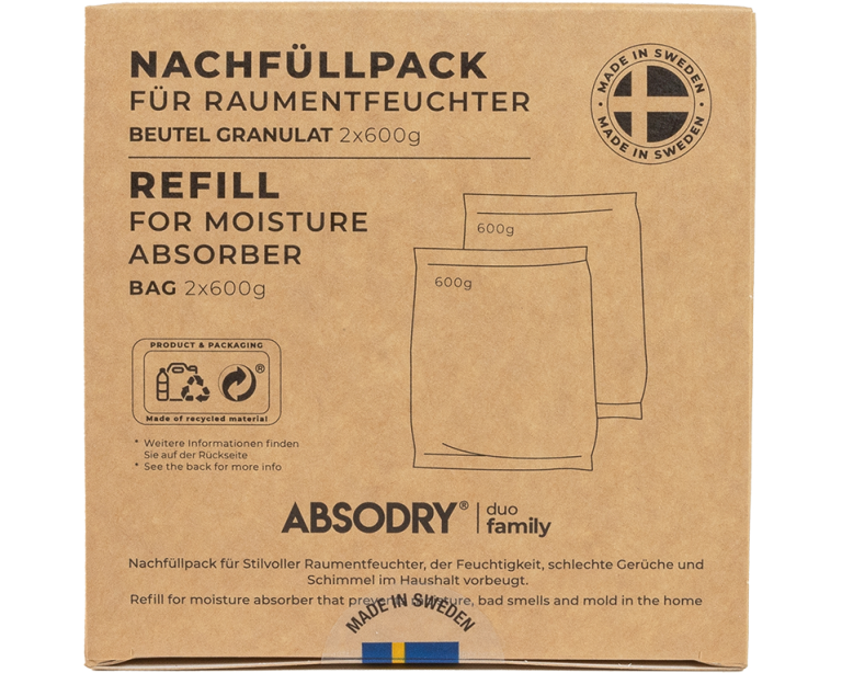 ABSODRY Nachfüllpack Duo Family 456.85960700 2 x 600g