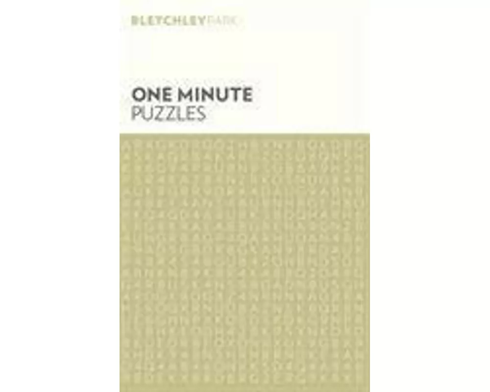Bletchley Park One Minute Puzzles