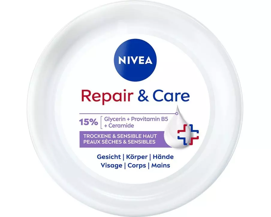 NIVEA Körpercrème Repair & Care Sensitive 400 ml
