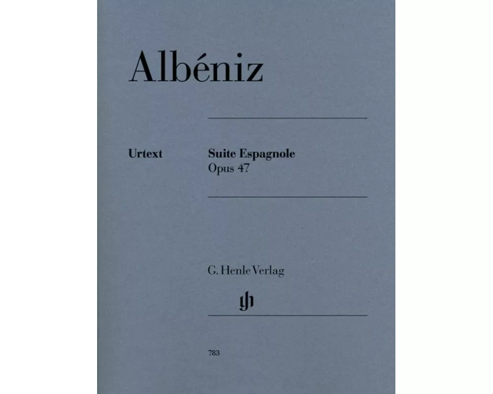 Albéniz, Isaac - Suite Espagnole op. 47