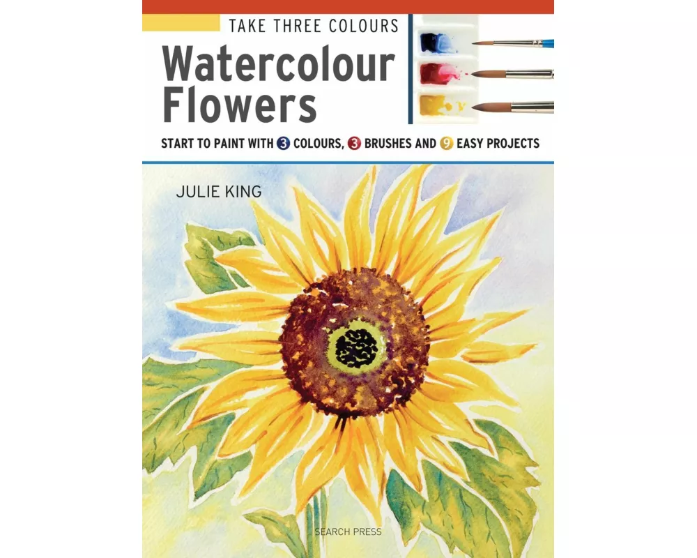 Take Three Colours: Watercolour Flowers