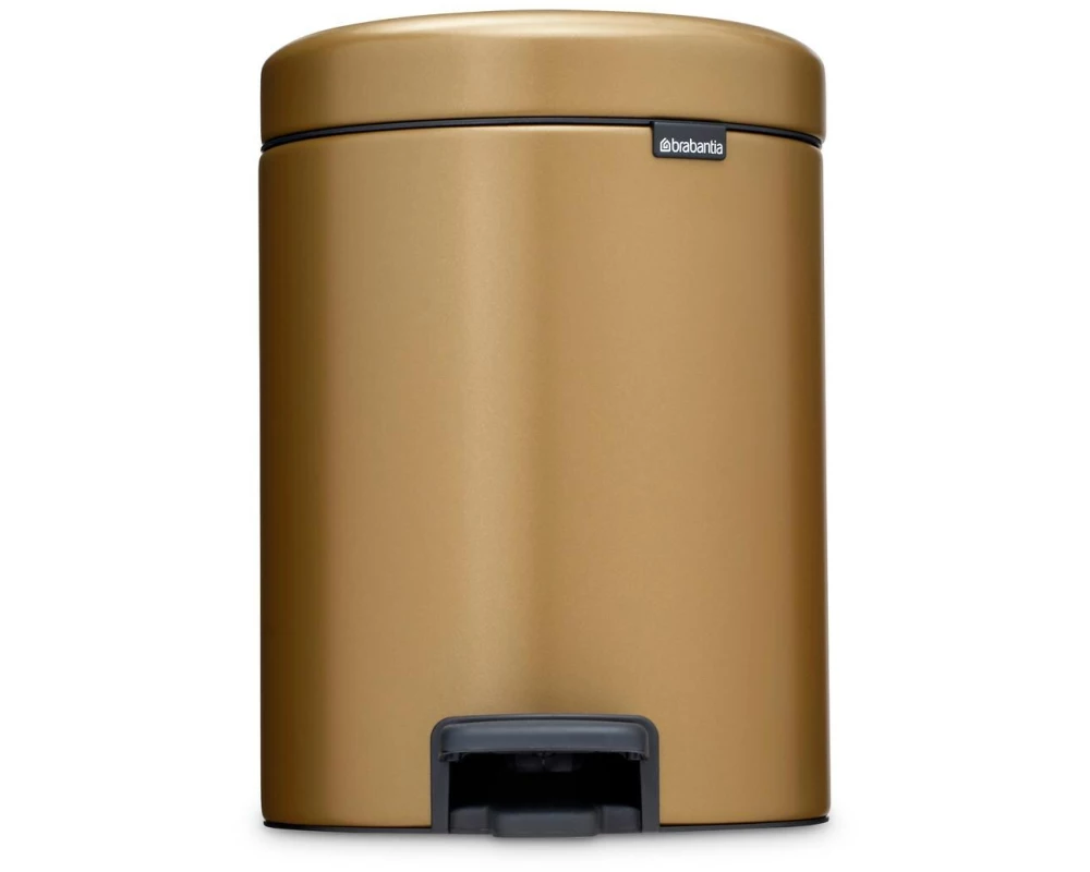 Brabantia Kosmetikeimer NewIcon 5 l, Warm Brass