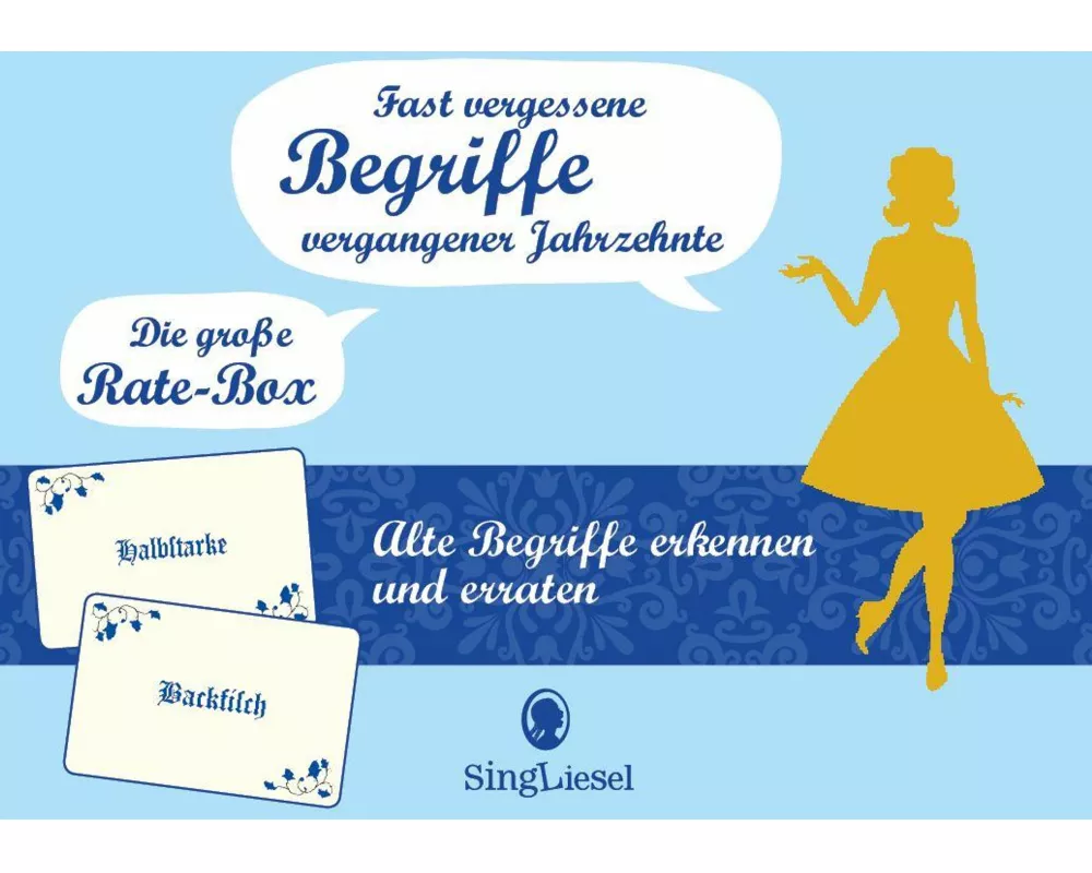 Die große Rate-Box rund um fast vergessene Begriffe
