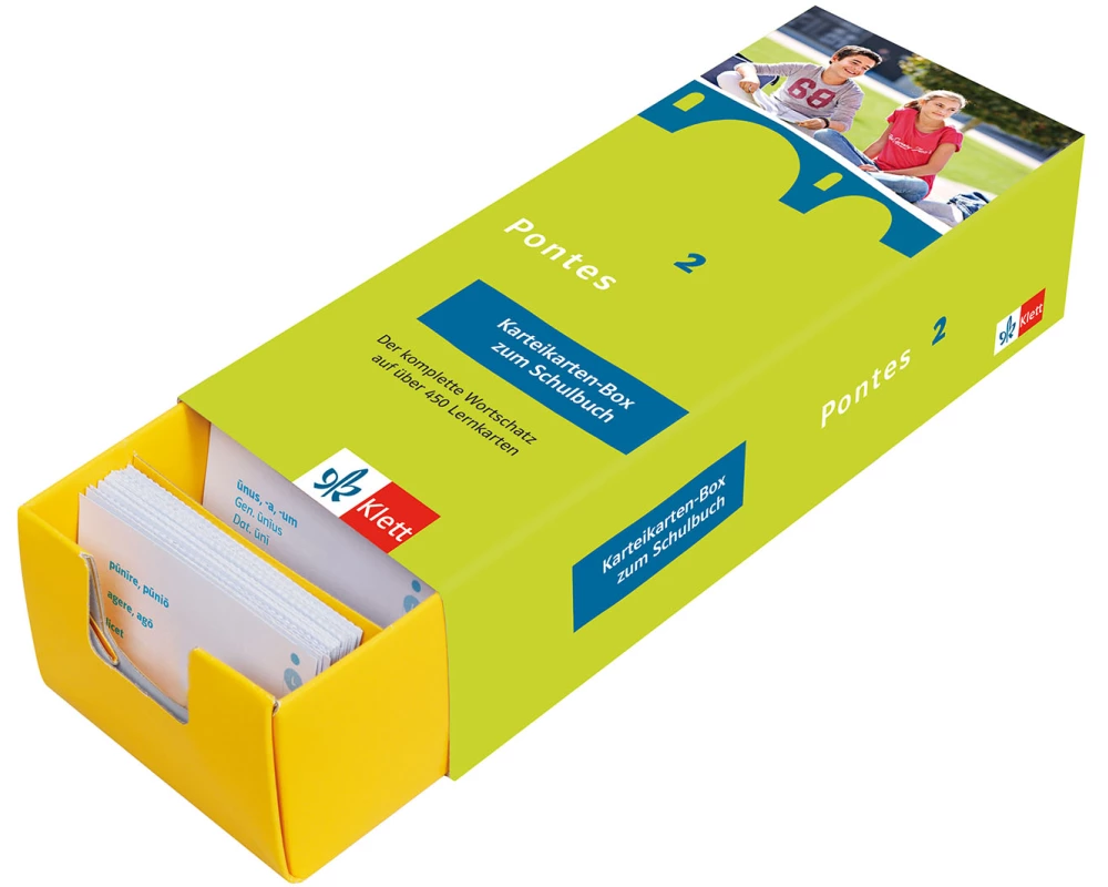 Pontes 2. Vokabel-Lernbox zum Schulbuch
