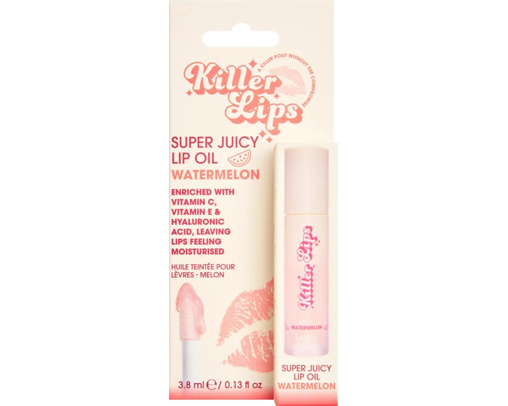 Killer Lips Lipgloss Super Juicy Lip Oil Watermelon