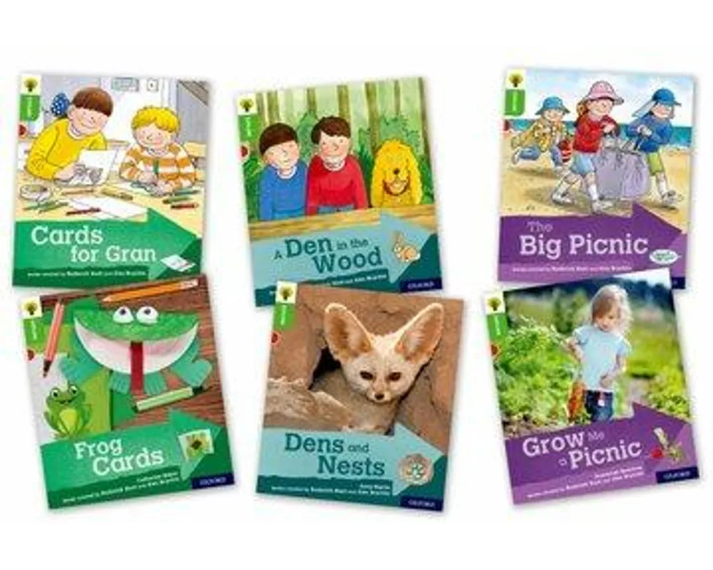 Oxford Reading Tree Explore with Biff, Chip and Kipper: Oxford Level 2: Mixed Pack of 6