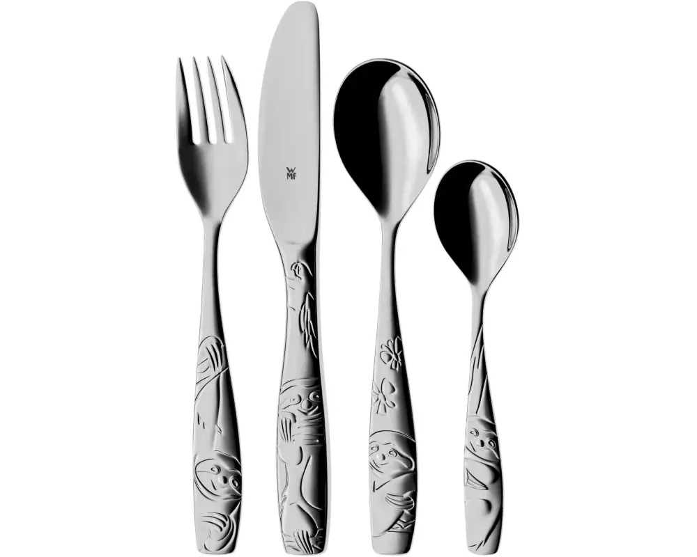 WMF Kinderbesteckset Faultier 4-teilig