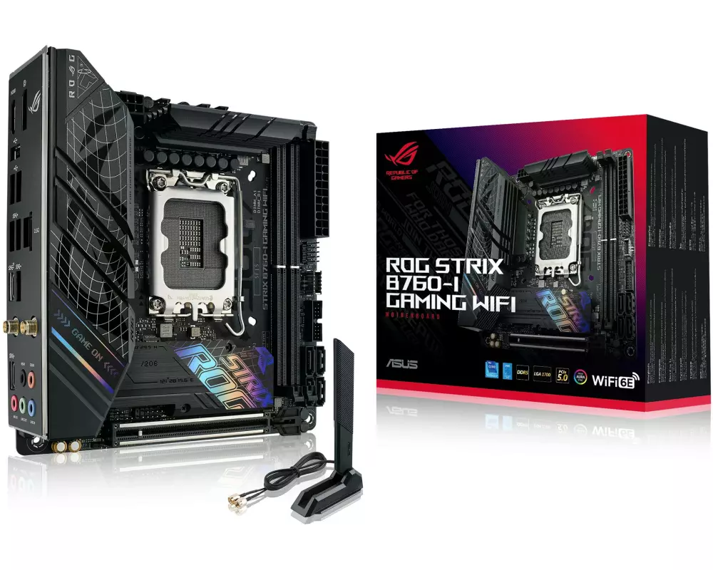 ASUS ROG Mainboard ROG STRIX B760-I GAMING WIFI