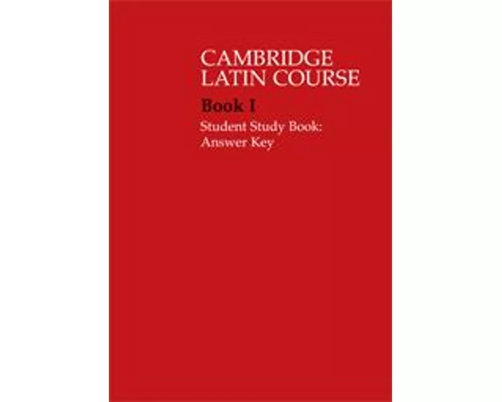 Cambridge Latin Course 1 Student Study Book Answer Key