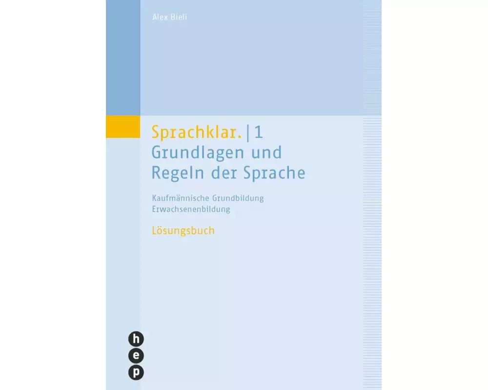 Sprachklar. 1 | Lösungen