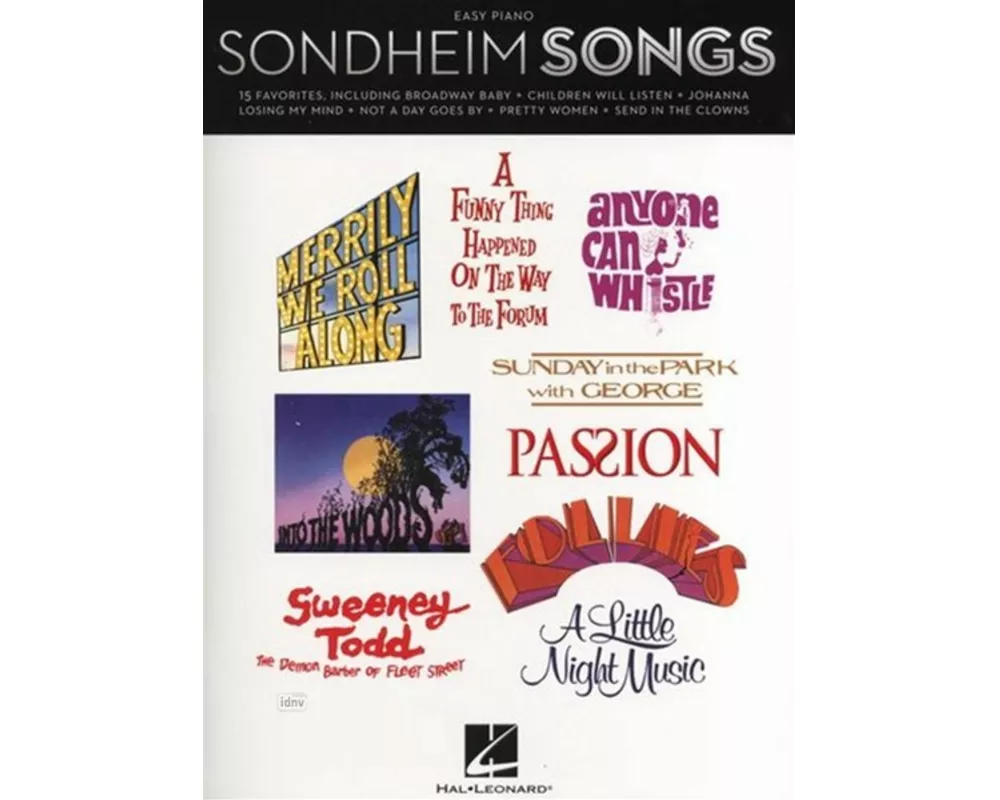 Sondheim Songs, Easy Piano