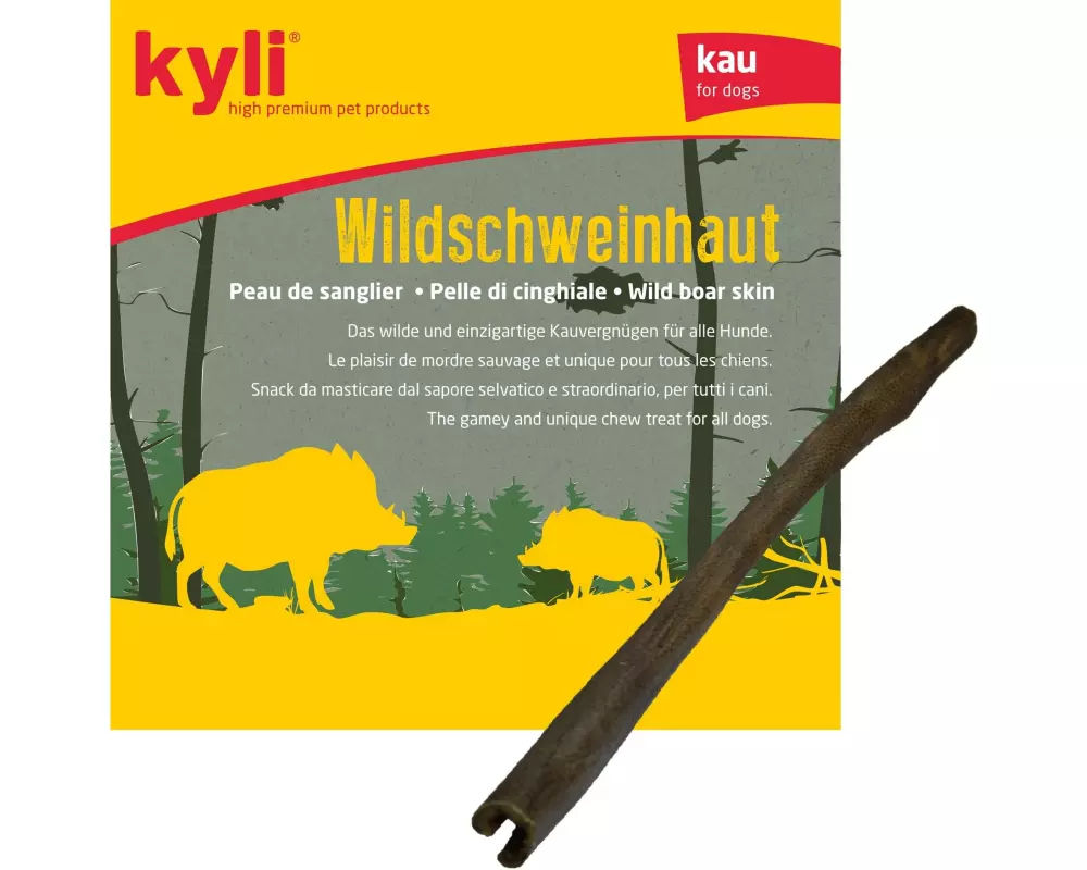 kyli Kausnack Wildschweinhaut 50 cm, 4 Stück