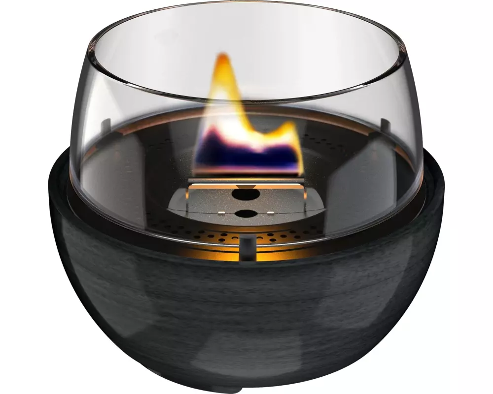 Tenderflame Tulip 14 Reactive Porzellan Tischkamin Schwarz