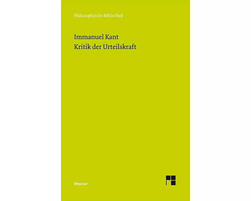 Kritik der Urteilskraft