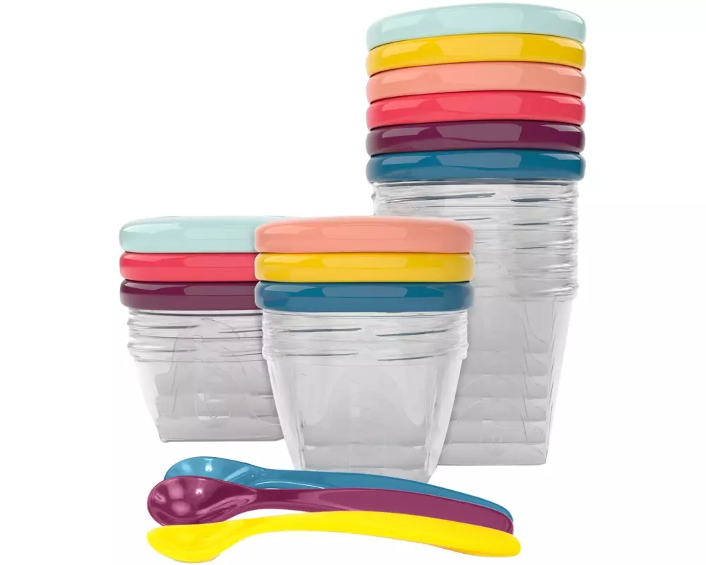 Babymoov Nahrungsbehälter Babybols inkl. Löffel 120/180/250 ml