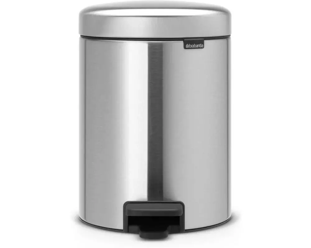 Brabantia Kosmetikeimer NewIcon 5 l, Matt Steel
