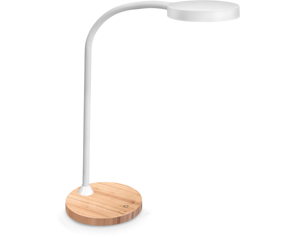 CEP Tischleuchte FLEX CLED-0290Sil Eiche, dimmbar 7W