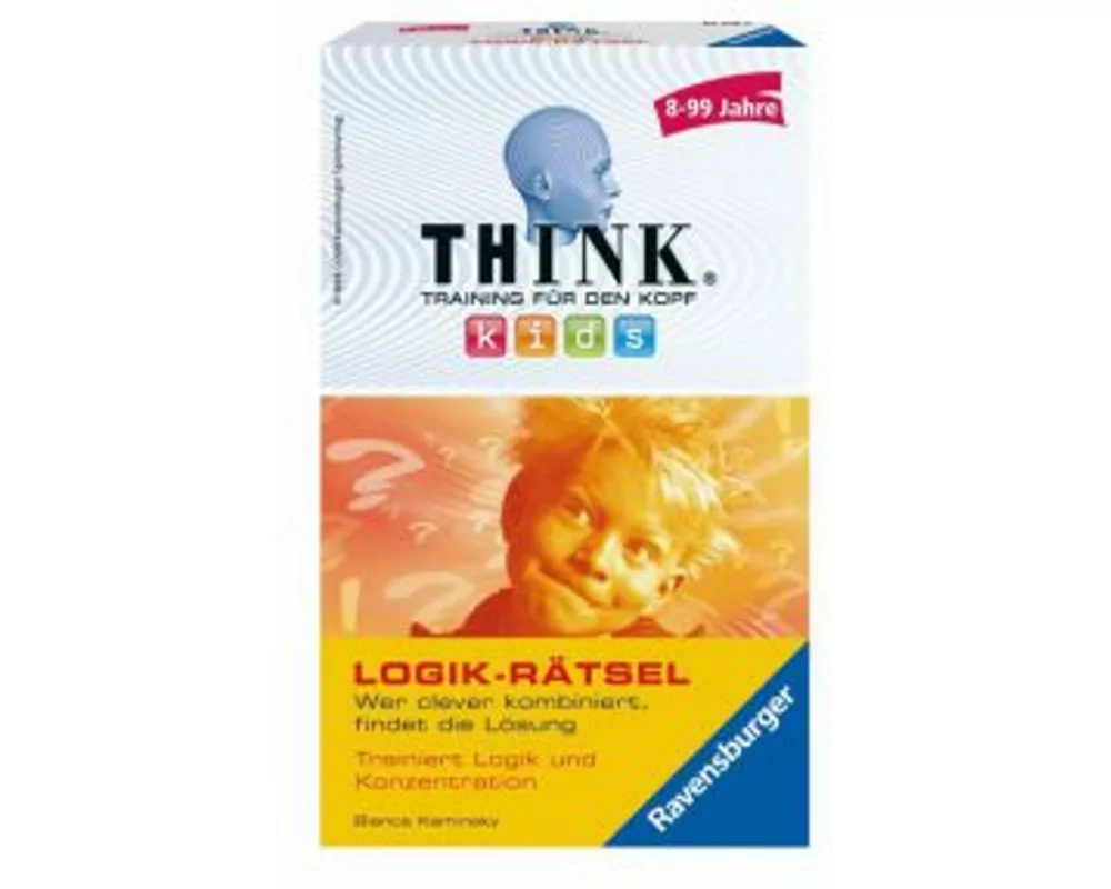THINK Kids Logik-Rätsel - Reisespiel ab 8 Jahre