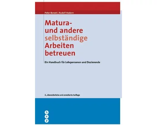 Matura- und andere selbständige Arbeiten betreuen