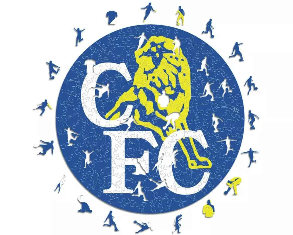 Iconic Puzzle Chelesea FC – Retro Logo