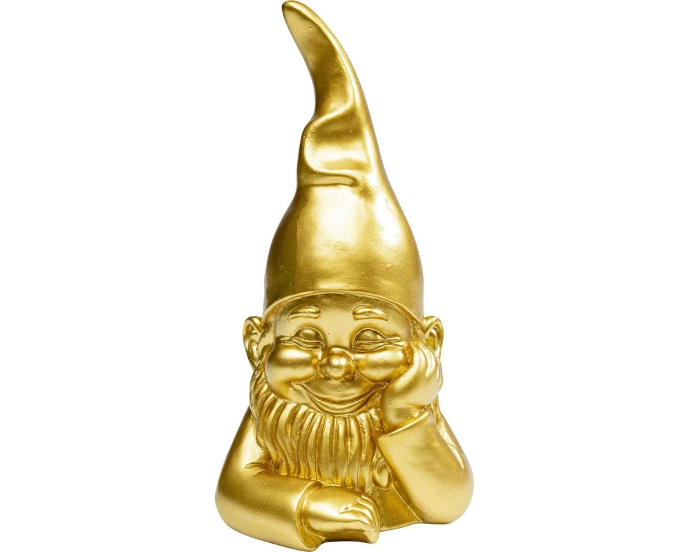 Kare Dekofigur Zwerg 21 cm, Gold