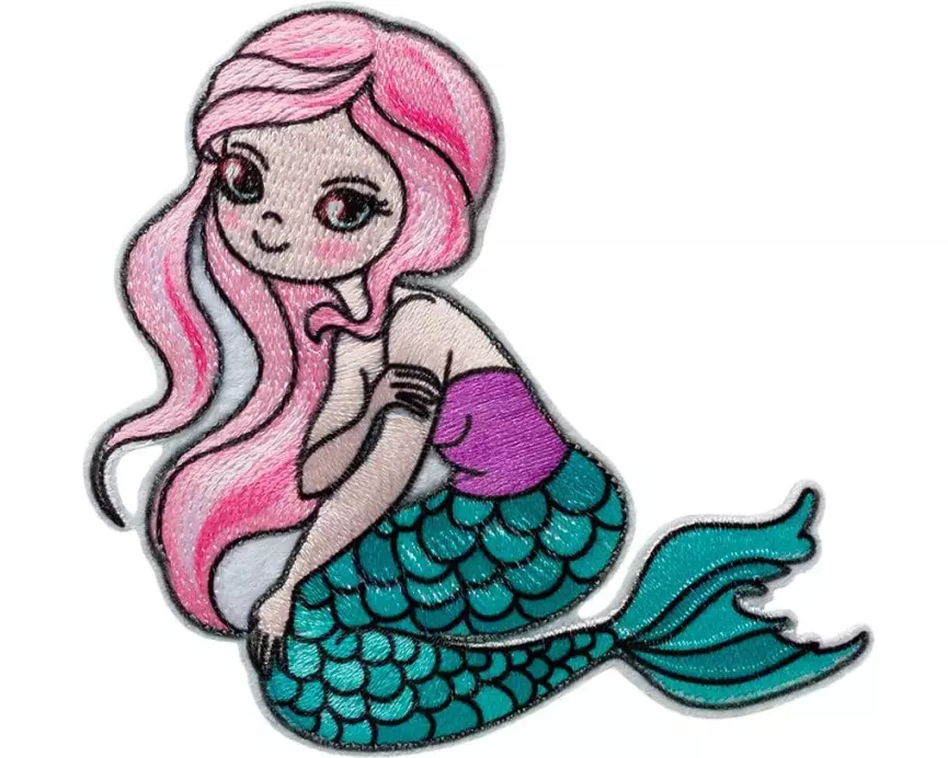 Mono-Quick Aufbügelbild Basic Meerjungfrau 1 Stück