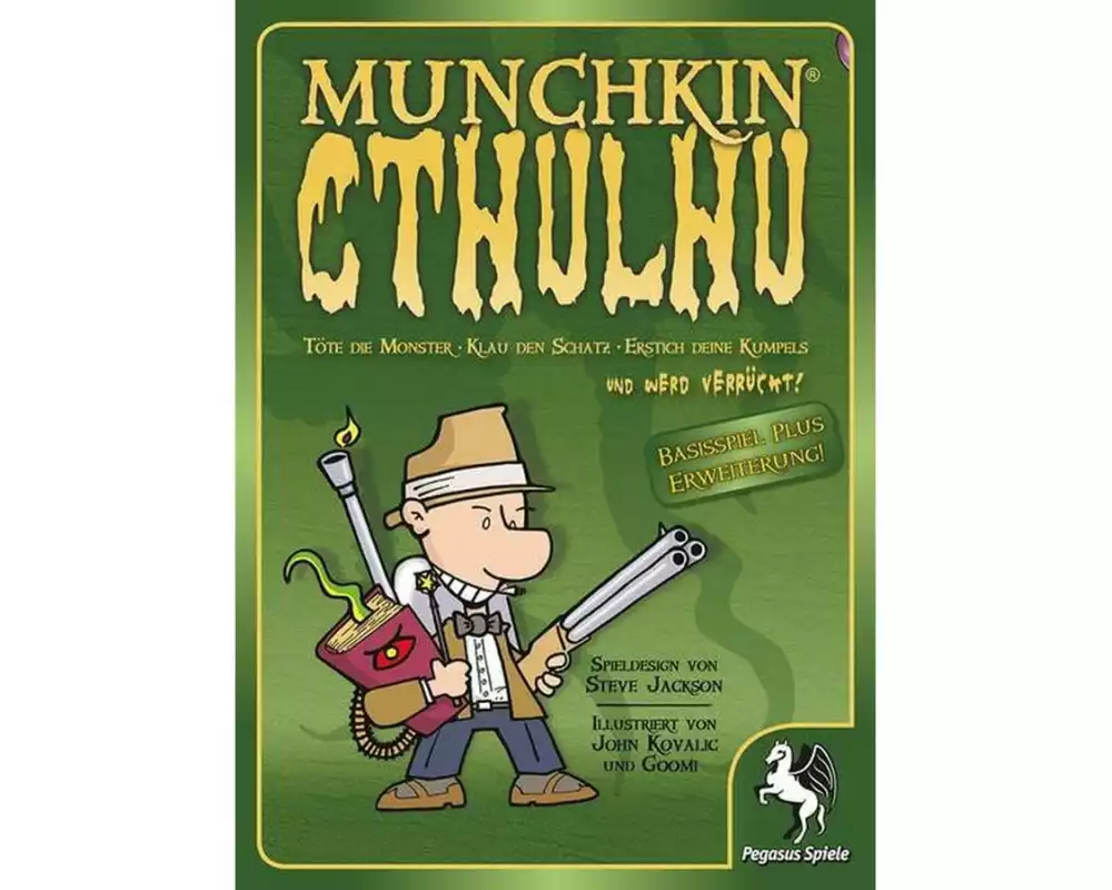 Pegasus Spiele Kartenspiel Munchkin Cthulhu 1+2 -DE-