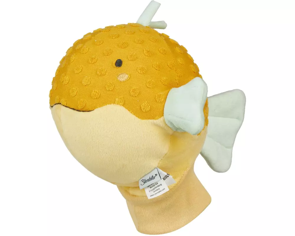 Sterntaler Handpuppe Kugelfisch Gelb