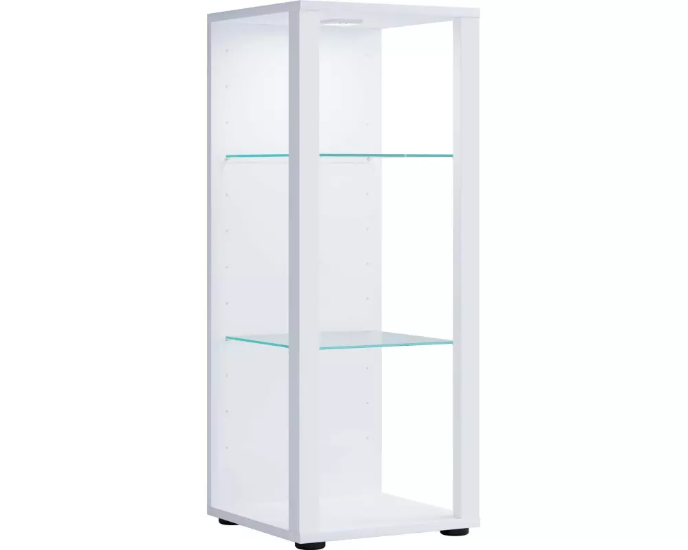 VCM Vitrine Glasol M 35 x 90 cm, Weiss