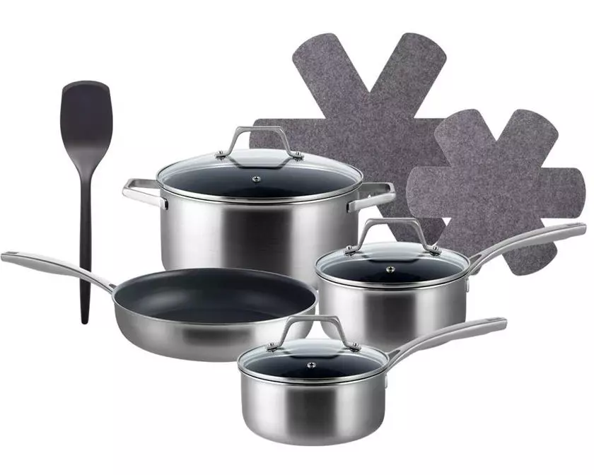 Lunasol Kochtopf-Set Sirius Terra Multi-Layer 10-tlg.