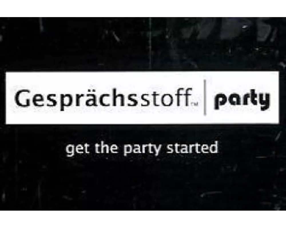Gesprächsstoff Party