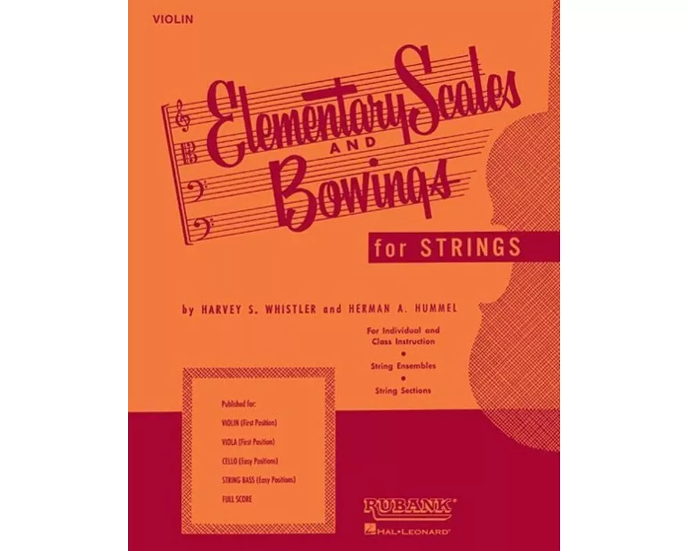 Elementary Scales and Bowings - Violin