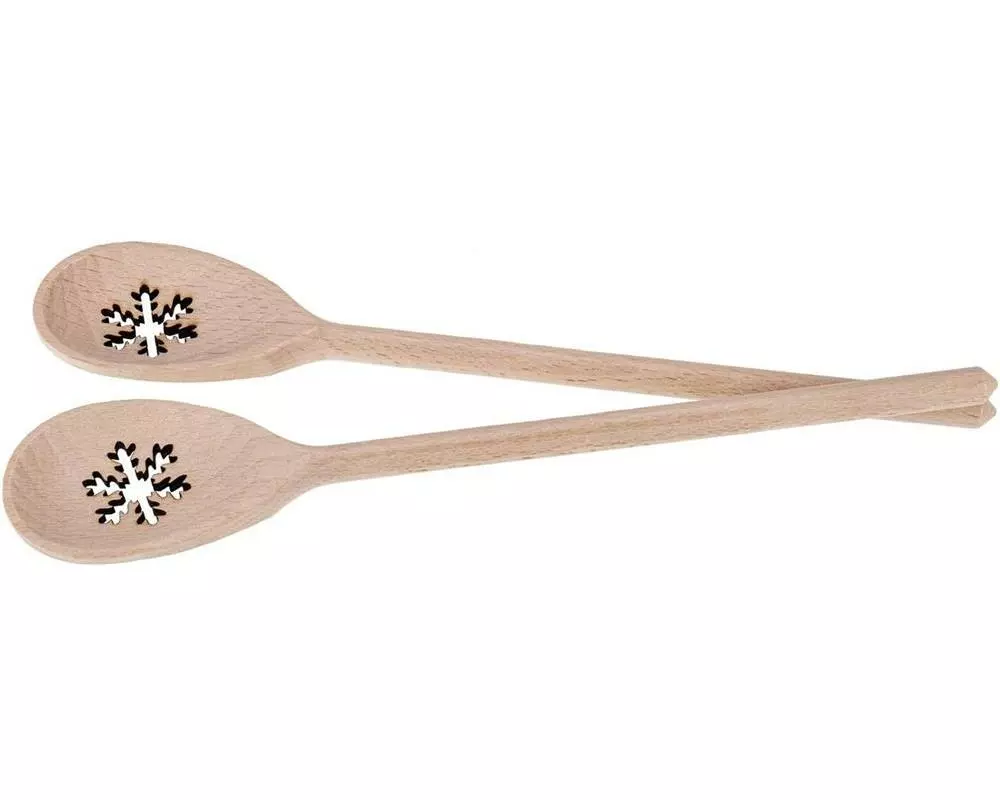 creanorm Kochlöffel Schneeflocke 1 Stück, Braun