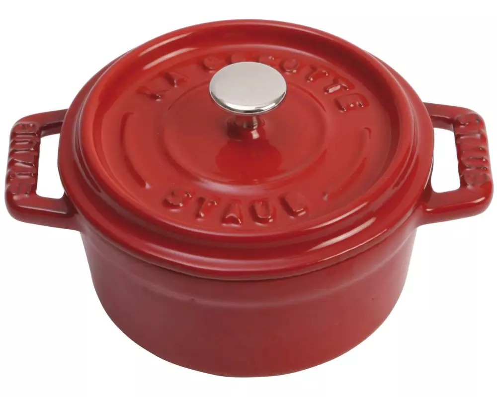 Staub Bräter Mini Cocotte 10 cm, Kirschrot, 0.25 l