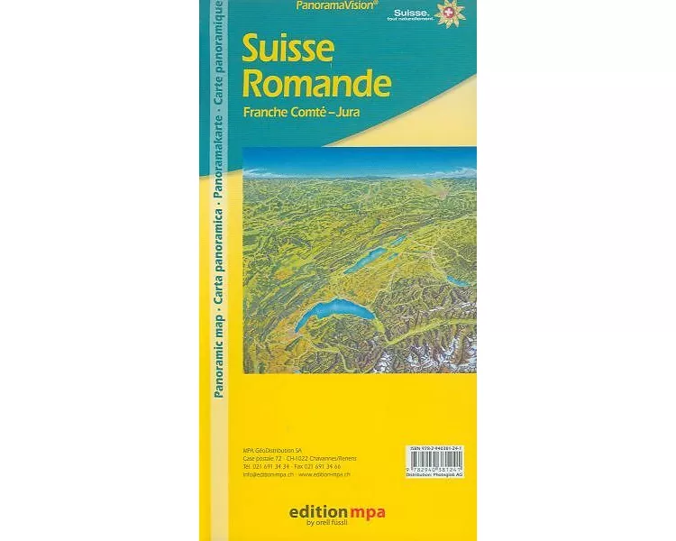 Suisse Romande Panoramakarte