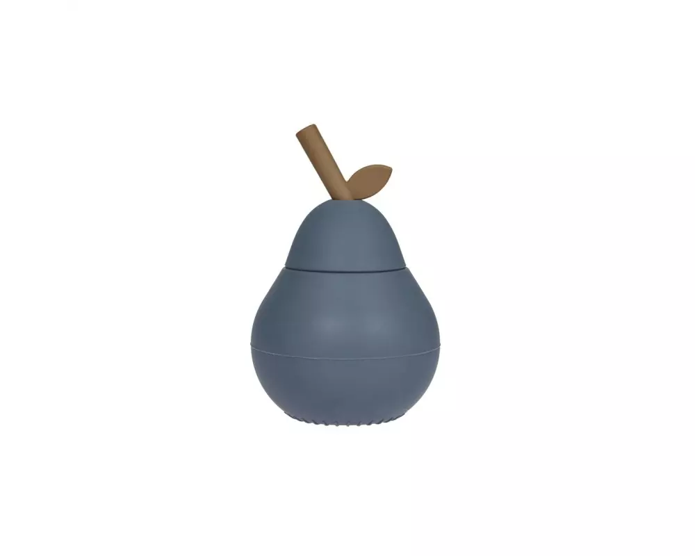 OYOY Kindertrinkbecher Pear Blau