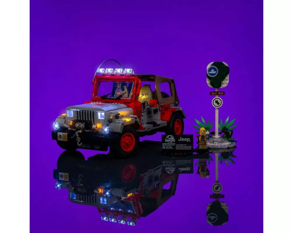 Light My Bricks Jurassic Park – Jeep Wrangler