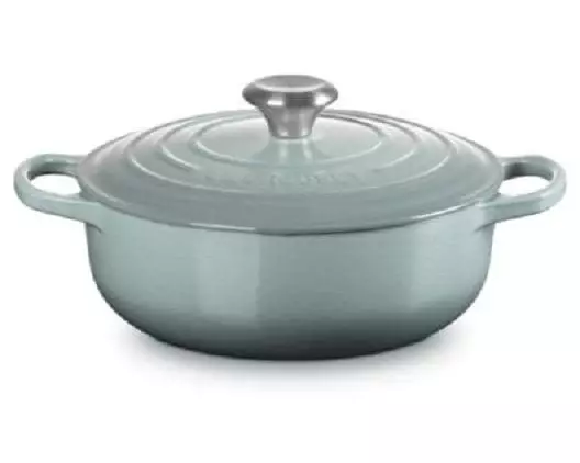 Le Creuset Bräter Signature Sea Salt, 24 cm