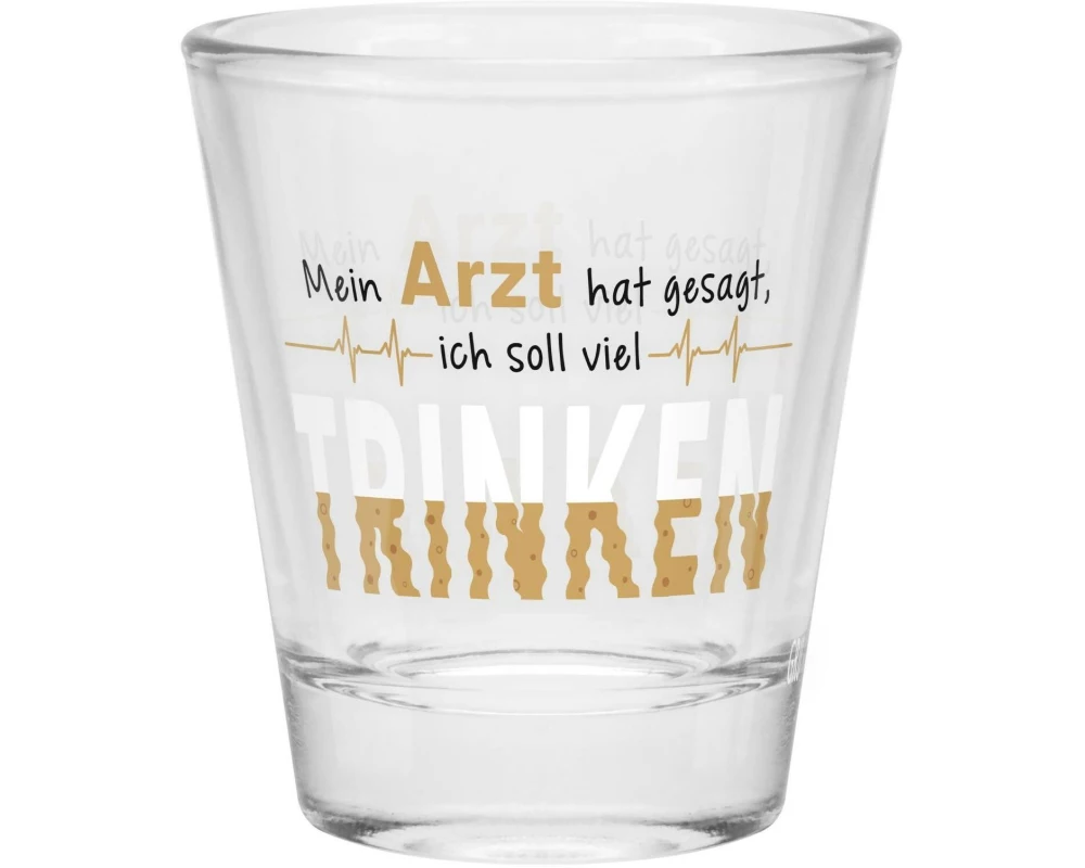 Sheepworld Schnapsglas Arzt 60 ml, 1 Stück