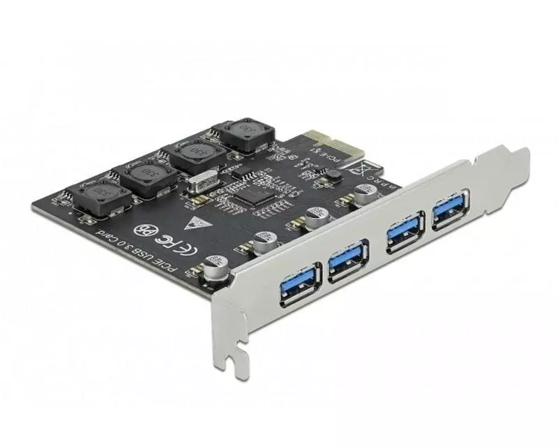 Delock PCI-Express-Karte 90509 USB 3.0 - 4x USB-A