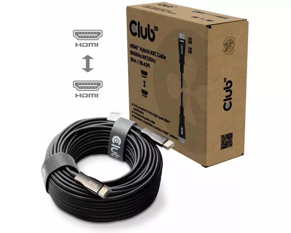 Club 3D Optisches Kabel CAC-1392 HDMI - HDMI, 30 m