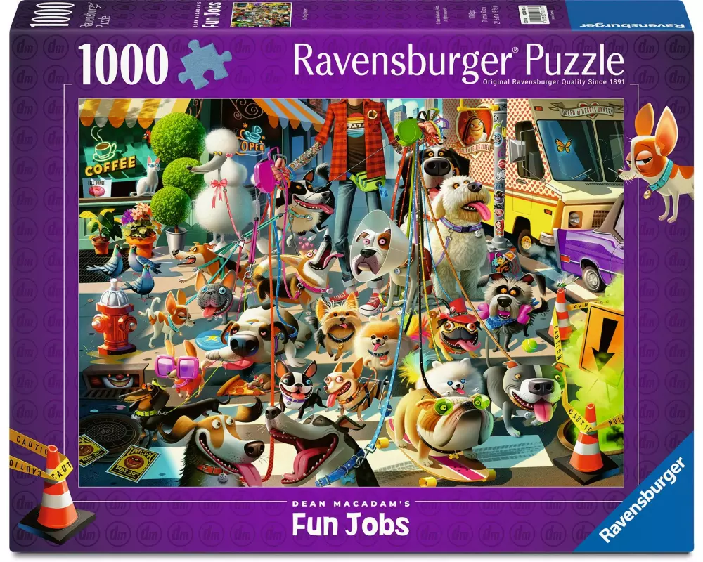 Ravensburger Puzzle Der Hundespaziergang 1000 Teile