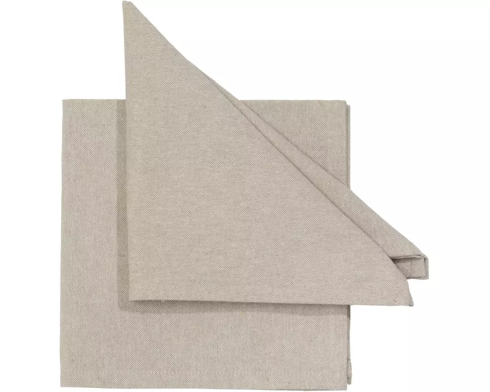 Pichler Stoffserviette Faro 40 cm x 40 cm, 6 Stück, Beige