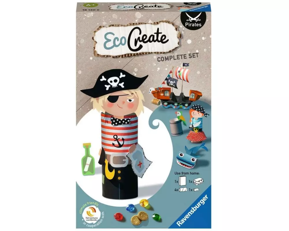 Ravensburger Bastelset EcoCreate «Piraten»