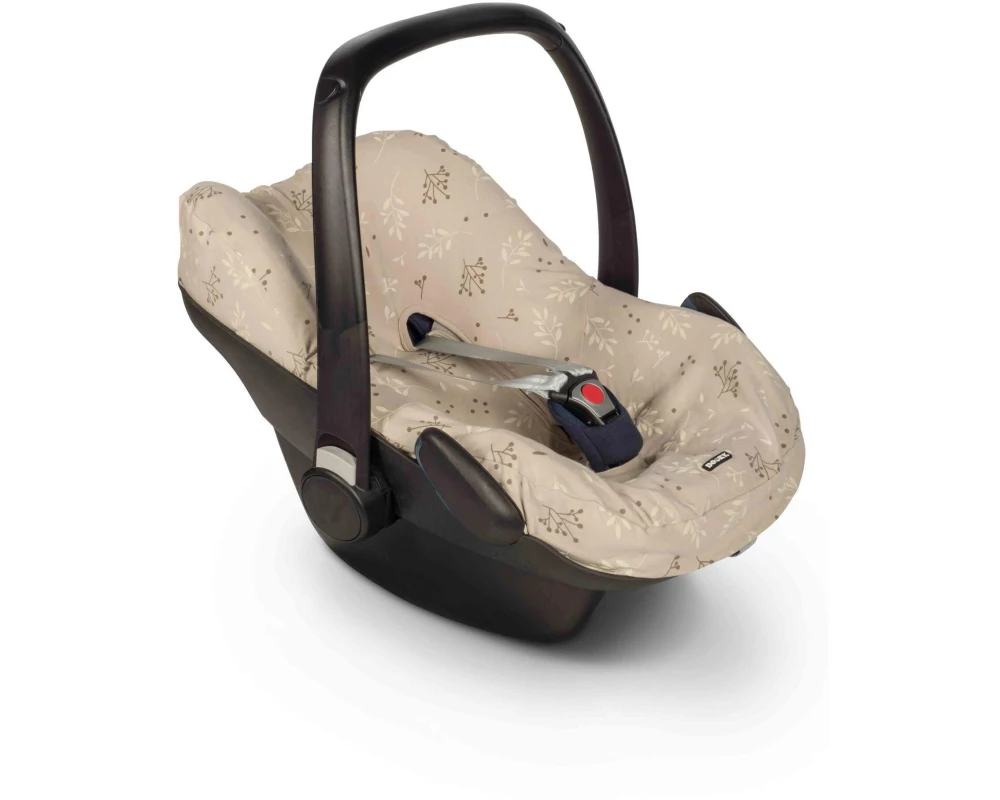 Dooky Sitzbezug 0+ Beige, Romantic Leaves