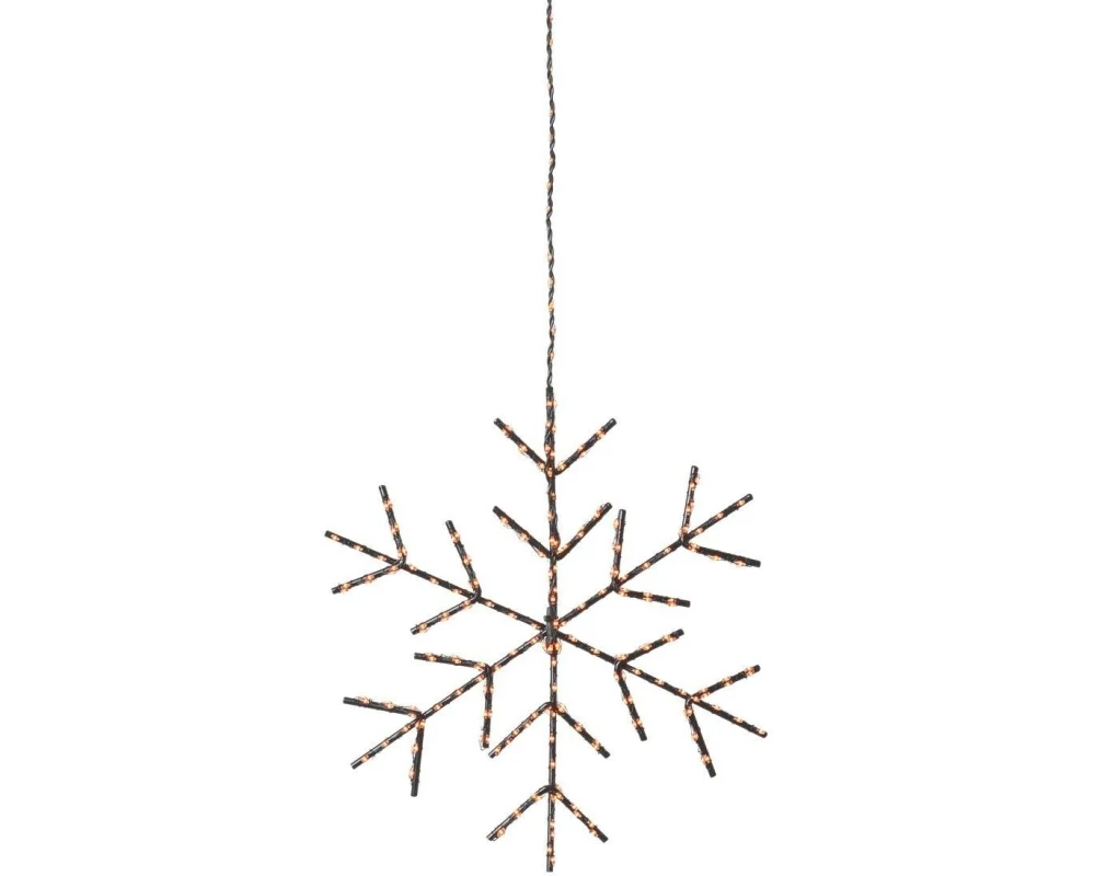 STT LED-Figur Angel Flake 30 cm, Schwarz