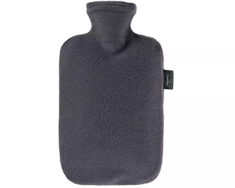 Fashy Bettflasche mit Vliesbezug anthrazit 2 l