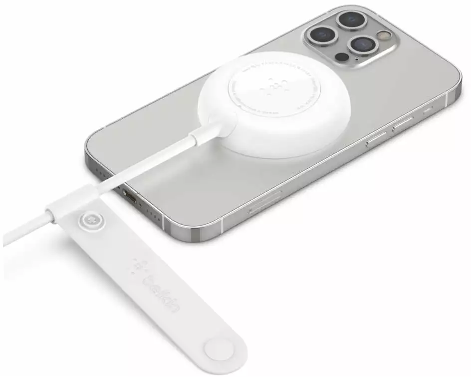 Belkin Wireless Charger Pad MagSafe for Apple devices Weiss